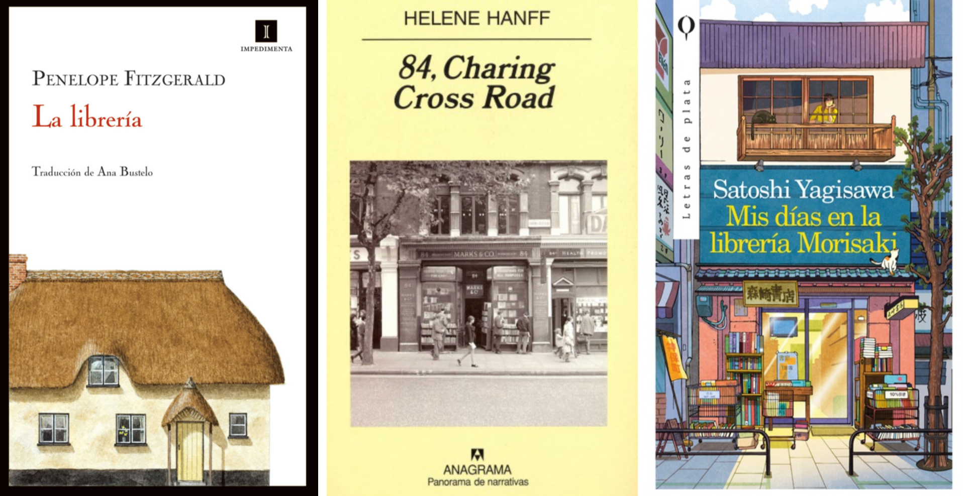 Penélope Fitzgerald, Helene Hanff, Satoshi Yagisawa