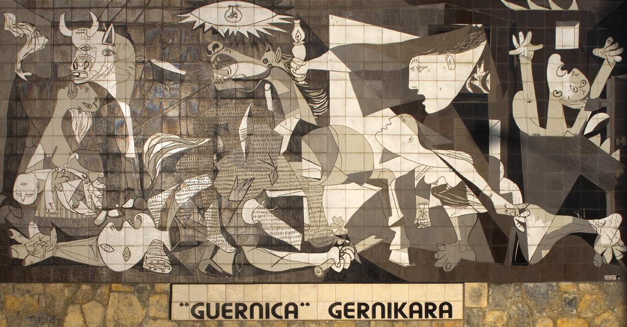 Mural del Gernika, la obra más importante de Picasso