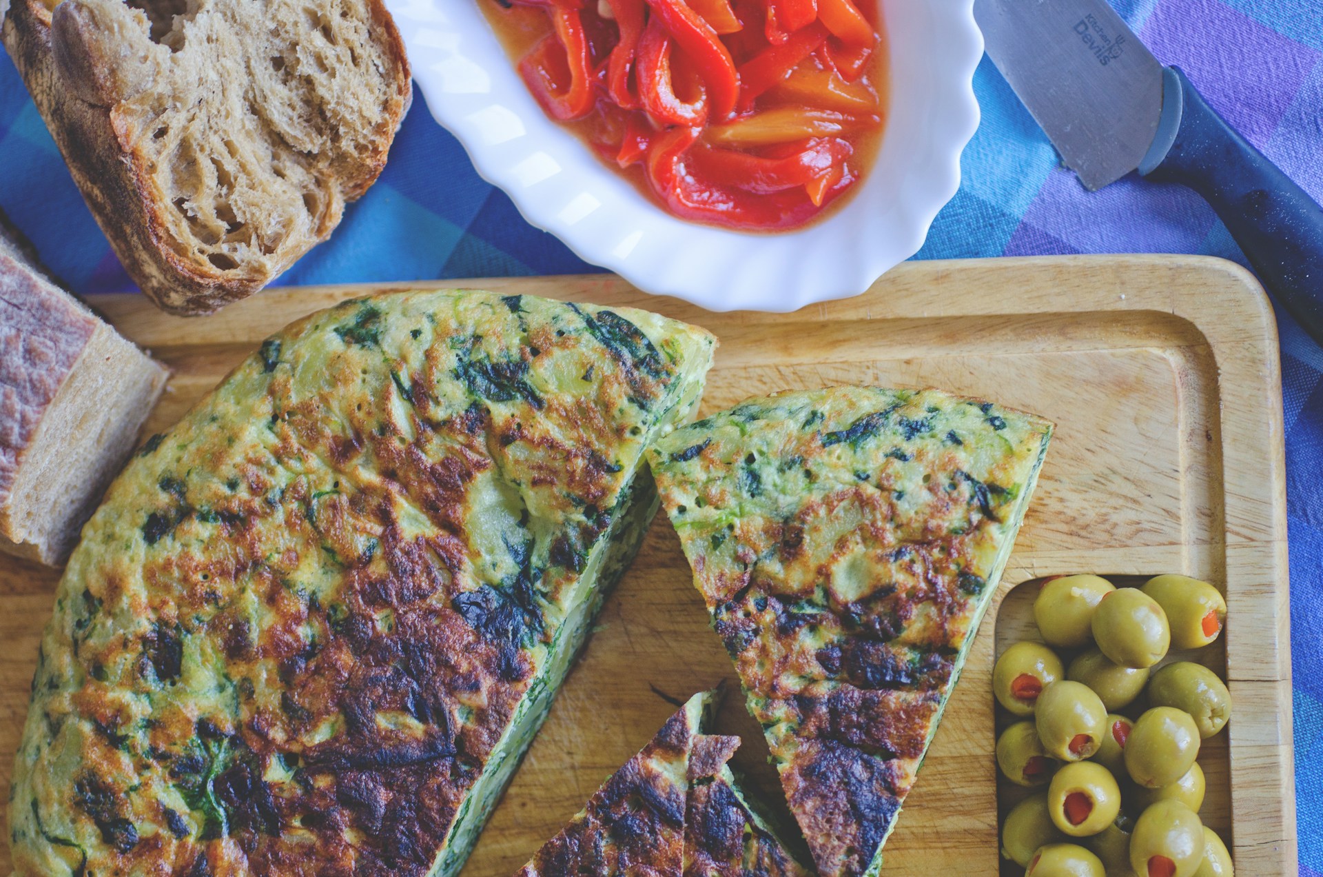 tortilla de patatas rellenos